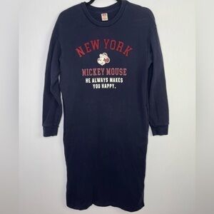 Uniqlo X Disney graphic sweatshirt dress